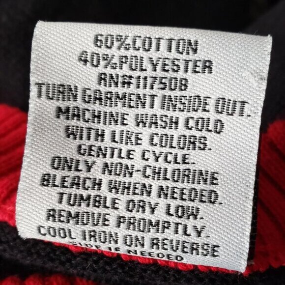 Well Worn 3D Antler Ugly Christmas Sweater Rudolph Chimney Holiday Party L - Picture 8 of 8